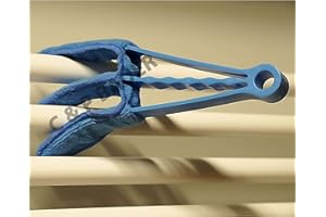 CPBA GERMANY Spazzola per la pulizia in microfibra – Piumino per scaldasalviette o radiatori tondi, spazzola per radiatori