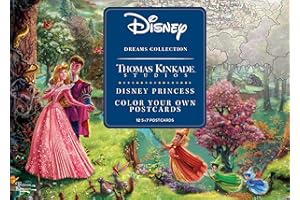 Disney Dreams Collection Thomas Kinkade Studios Disney Princess Color Your Own P
