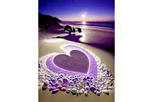 Lunyloer 5D Diamond Painting Set, DIY Diamond Painting Set für Erwachsene, Strass Kreuzstich Stickerei Painting Kristall Set für Home Wand Décor 30x40cm