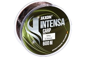 Jaxon Angelschnur 600m INTENSA CARP Spule schnell sinkende Karpfenschnur Feederschnur