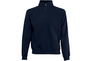 Fruit of the Loom Sudadera clásica para Hombre con Cremallera y Cuello