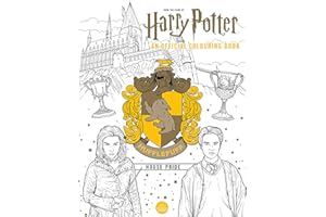 Harry Potter: Hufflepuff House Pride: The Official Colouring Book