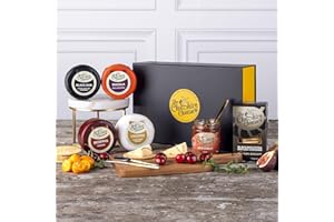 Cheese Lover's Cheese & Chutney Gift Hamper | Includes 4 x Luxury Waxed Truckles, Chutney & Artisan Biscuits | The Cheshire Cheese Company
