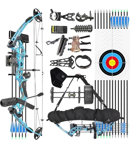 Ek-Archery Arco Compound Per Giovani Kirupira - Set Completo Con Frecce, Mirino E Protezioni - Foto 2