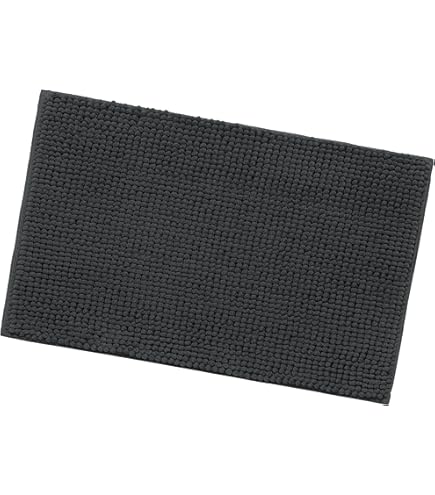Alfombra De Baño Antideslizante Semicirculos Búho Store Blanco