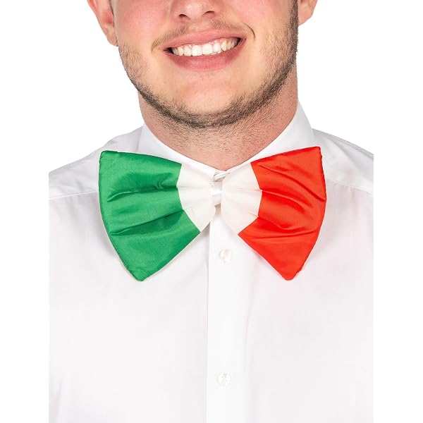 Papillon Bandiera Italiana Papillon Pre-annodato Bandiera Italiana Cmagnifico - Uomo, Collo Regolabile, Unisex, Ideale Per Feste E Matrimoni Papillon Feste Nazionali