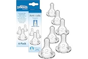 Dr. Brown's Original, Level 2 (3m+), (6 Count)