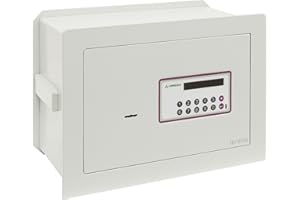 ARREGUI Forma Evolution 151040 Coffre-fort encastrable avec serrure à clé et à code | Coffre-fort double sécurité à emmurer | Coffre fort mural fond extensible|Installation facile|27 x 38,5 x 20/30 cm