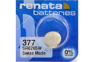 Renata 377 SR626SW 1.55v Silver Oxide Watch battery