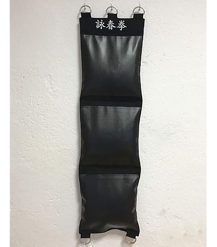 BAY Sports Wandschlagpolster 116cm - 3-Kammern Boxsack Fertig Gefüllt Weiß