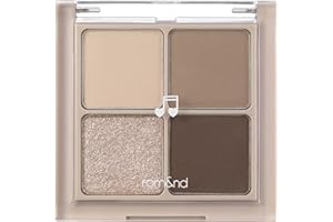 ‎ROM&ND rom&nd romand Besser als Augen6 Farben | Basics Lidschatten-Palette, samtige Textur, langanhaltendes Make-up, Galaxy Pearl Glitter, MLBB, MEBB| 6g/0,21oz Nr. M02 TROCKENE BUCHWEIZENBLUME