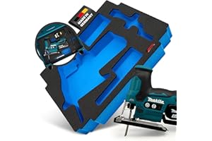 APTEX. Inserto de espuma adecuado para sierra de calar oscilante Makita DJV 185 para MakPac tamaño 2-3