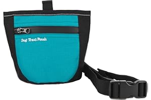 APLUSDEAL Sacca per cani con cintura regolabile e chiusura magnetica, per l'allenamento e l'educazione dei cuccioli, per premiare rapidamente, blu, Blu, moderno