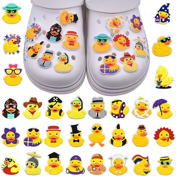 37 Charmes De Chaussure Mignons PVC - Ornements Sabots Infirmière, Accessoires Chaussures Enfants Et Adultes
