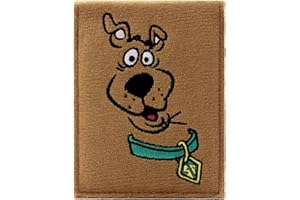 ERKIC Scooby Doo Where Are You? Zoinks Klasyczna Kreskówka Portfel/Sakiewka Bi-Fold ID & Posiadacz Kart, Brązowy