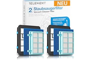 1E 2 filtri per PowerPro Compact, City & Active – [sostituisce FC8010/02] – filtri compatibili con FC9331, FC9332, FC9333, FC9555, FC9556