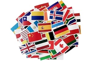 TARIFA UNITED Juego banderas pegatinas coche pegatinas moto juego banderas del mundo para niños casco moto juego paises stickers countries adhesivos bandera España Europa