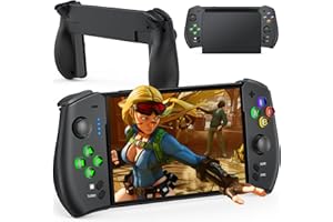 ALEEMTRY Switch Manette sans fil Switch Pro Manette pour Mode Portable avec LED Lumière/Dual Vibration/Turbo/6 Axes Gyro, Grande Poignée Switch Controller pour Nintendo Switch/OLED