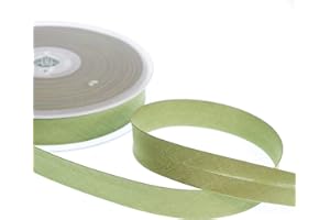 Realm Bias Binding Centre Fold Polycotton 18mm/30mm 5 Metres (Olive, 18mm)