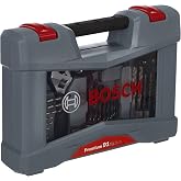 Bosch Professional 91 piece tip and drill bit premium X-Line set (concrete drill bit, tile drill, universal holder, as well