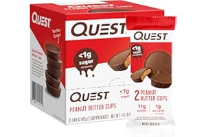 QUEST NUTRITION Quest Peanut Butter Cup, Pack of 12