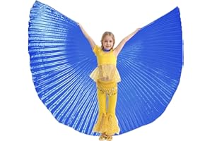 MUNAFIE Flügel Halloween Kostüm für Mädchen und Jungen Feenflügel Isis Wings Flügel Kostüm für Karneval Cosplay Party