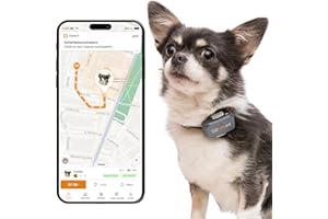 Pawfit Lite for Small Dogs 4g GPS Tracker | Echtzeit-Tracking | Aktivitätsüberwachung | Standortverlauf | Unbegrenzte Reichweite | Anthrazit