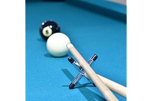 ‎WINSPORT Winsport Queuebrücke, Profi Spielhilfe Chrom und Messing für Billard und Snooker, Aufsatz mit Gleitmulden zur präzisen Stellung des Queues, 6 Varianten, Alugewinde zum Aufschrauben auf Brückenqueue
