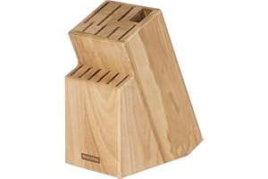 Tescoma 869508 Woody Ceppo per 13 Coltelli e Trinciapollo/Acciaino