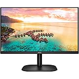 AOC Monitor Italia 24B2XH LED da 23.8" IPS, FHD, 1920 x 1080, 75 Kz, VGA, HDMI, Nero