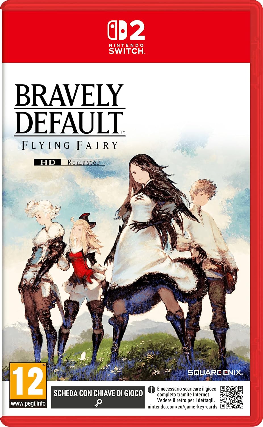 Bravely Default: Flying Fairy HD Remaster - Ed. Italiana - Versione su scheda