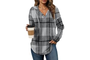 Cuptacc huvtröja damtröja V-ringad huvtröja dam med dragsko sweatshirt lamoversized tröja