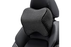 Calcifer 1 Oreiller en Mousse à mémoire de Forme pour appuie-tête de siège, Le Forfait Comprend: 1 Oreiller