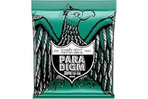 Ernie Ball Not Even Slinky Paradigm Cordes pour guitare électrique, tirant 12-56