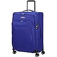 Samsonite Spark SNG Eco - Spinner M, Expandable Suitcase, 67 cm, 82/92 L, Blue (Nautical Blue)