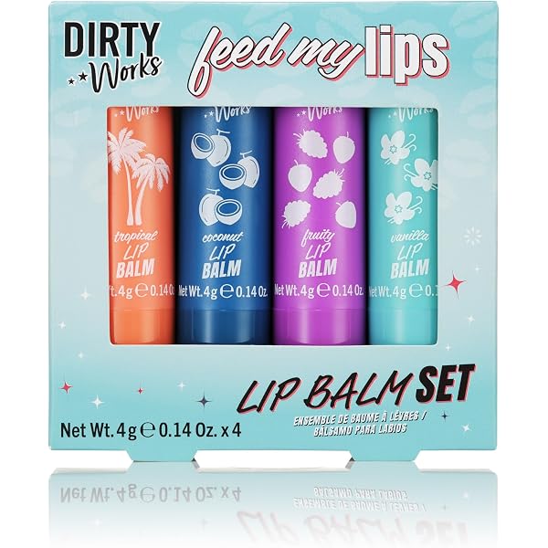Dirty Works Miniaturen Set X 4 – Kleines Pflegeset Zum Verwöhnen & Ausprobieren