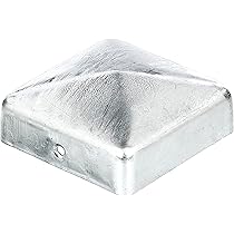 Porta Palo Alberts 71x71 Mm - In Acciaio Zincato, Da Avvitare Per Pali Quadrati - Foto 8