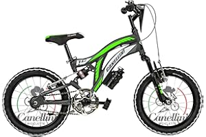 BICICLETTE CANELLINI Vélo Enfant FULL SUSPENSION 16 COLORADO - Roues 16"