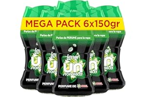 Lenor UNstoppables Perlas de Perfume para la Ropa, 74 Lavados (6 x 150g), Suavizante con Fragancia Ariel, Potenciador de Frescor