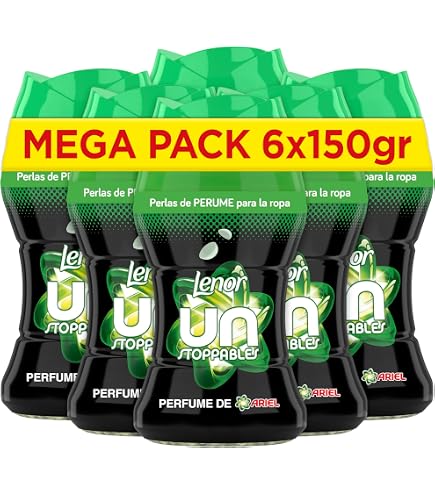 Lenor UNstoppables Perfume Beads for Clothes, Ariel Fragrance, Pack 6 x 195 g Health & Household