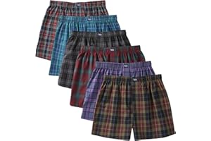 Charles Wilson Pack de 6 Caleçons en Tissu