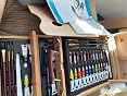 Royal & Langnickel REA6000 Set Chevalet Artiste 104 Pièces - Coffret Complet Multi-Techniques