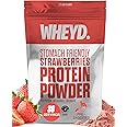 WHEYD Hydrolysed Whey Protein Isolate - Grass-Fed, Low Calorie Whey Protein Powder - Made from Premium Irish Dairy, Low Lactose, No Digestive Issues - 720g, 30 x 24g Servings, Strawberries & Cream