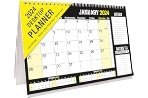 BMC LONDON 2024 Calendar and Planner Month To View/Week to View (One Month To View Free standing)