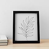 Amazon Basics Photo Frame - 20 x 25 cm, Black, 2-Pack