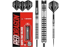 ‎RED DRAGON RED DRAGON Dragonfly 3: 20g, 22g oder 24g Tungsten Darts mit Flights und Schäfte