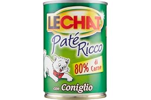 MONGE Lechat - Patã© Ricco, Con Coniglio - 400 G