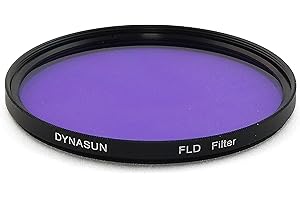 DYNASUN Slim Fluoreszenzfilter Original PRO Digital Filter 72mm FD FLD 72 in Metallfassung mit Box, Schwarz