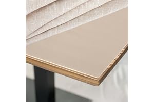 AKAKUS Table Protector Heavy Duty Heat Resistant Kitchen dining room Grey & Black & Brown & Beige (Beige,80x122.cm)