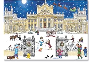 Alison Gardiner Christmas at the Palace Large A3 Traditional Festive Christmas Advent Calendar Made in UK